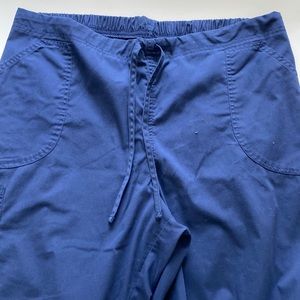 Navy scrub bottoms, XL, Scrubstar brand